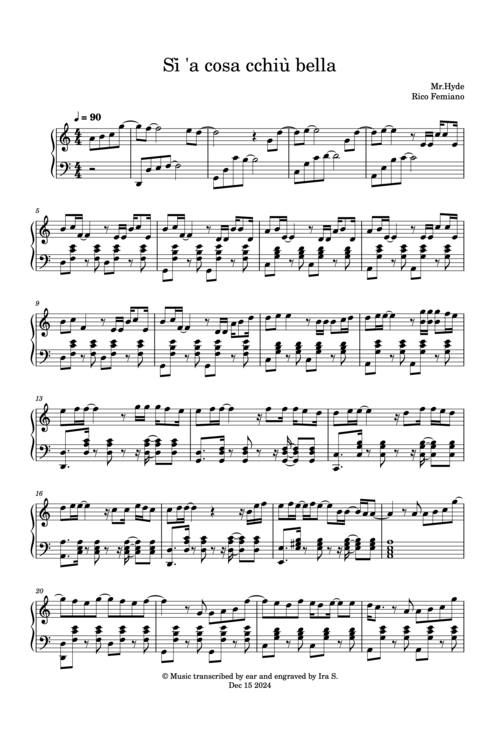 SÌ A COSA CCHIÙ BELLA