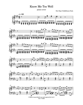KNOW ME TOO WELL, изображение 1